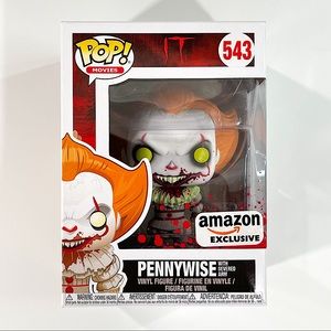 IT Pennywise with Severed Arm #543 Funko Pop! Movies Amazon Exclusive